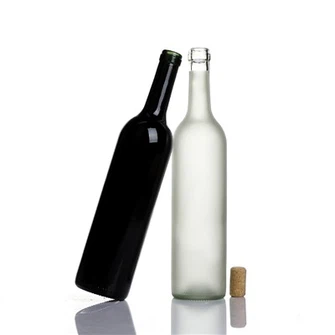 Glasflaskor med korkar 750ml